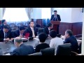 Выступление Б.Сагинтаева